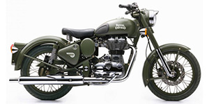 2017 Royal Enfield Classic Battle Green