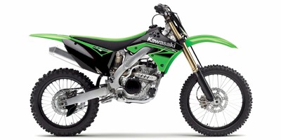 2010 Kawasaki KX 250F Motorcycle.