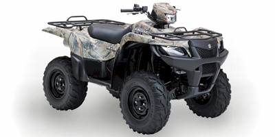 2011 Suzuki KingQuad 750 AXi 4X4 Camo ATV.