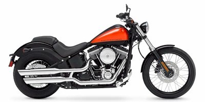 2012 Harley-Davidson Softail Blackline Motorcycle.