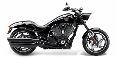 2012 Victory Hammer 8-Ball Motorcycle.